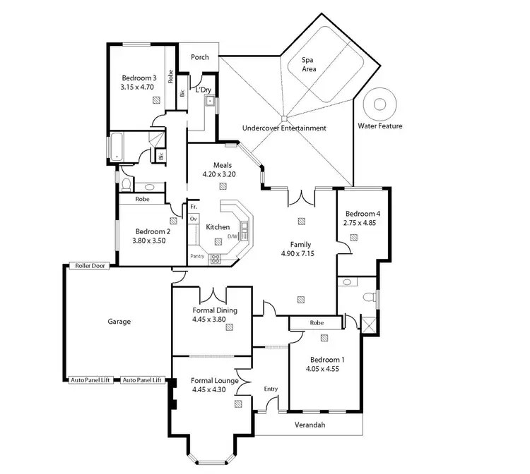 Floorplan of Homely house listing, 6 Trenoweth Close, Greenwith SA 5125