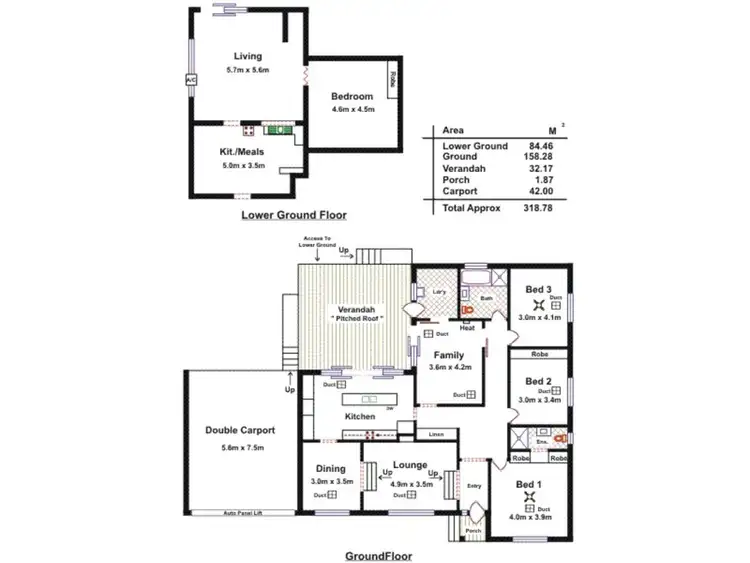 Floorplan of Homely house listing, 19 Capulet Crescent, Modbury SA 5092