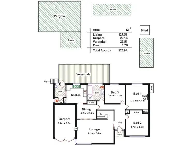 Floorplan of Homely house listing, 425 Montague Road, Modbury SA 5092