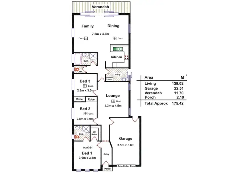 Floorplan of Homely house listing, 19a Sheringa Avenue, Ingle Farm SA 5098