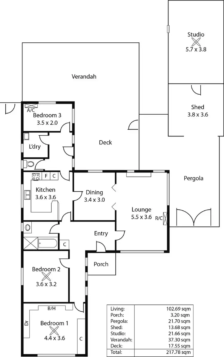 Floorplan of Homely house listing, 193 Military Road, Henley Beach South SA 5022