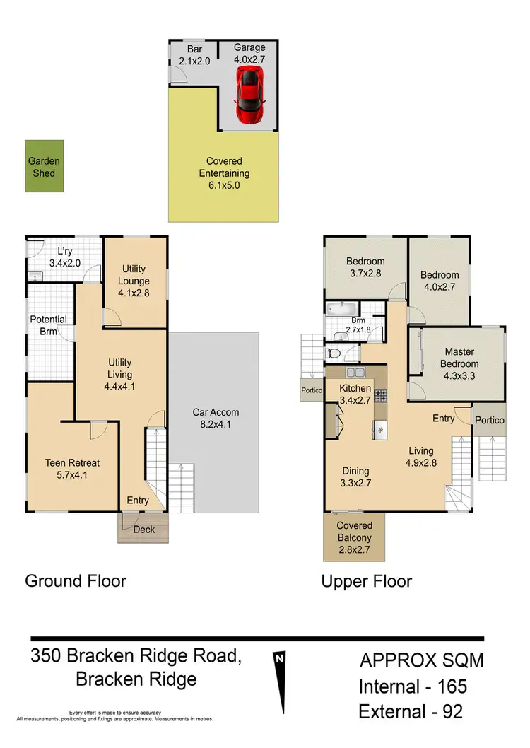Floorplan of Homely house listing, 350 Bracken Ridge Road, Bracken Ridge QLD 4017