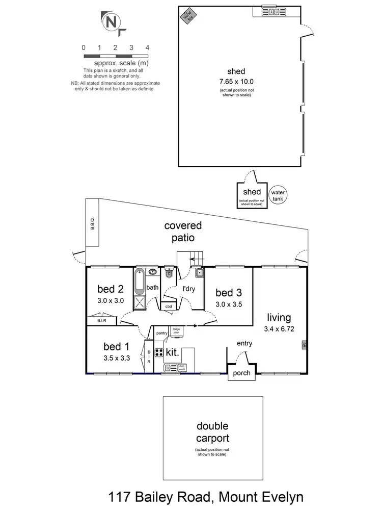 Floorplan of Homely house listing, 117 Bailey Road, Mount Evelyn VIC 3796
