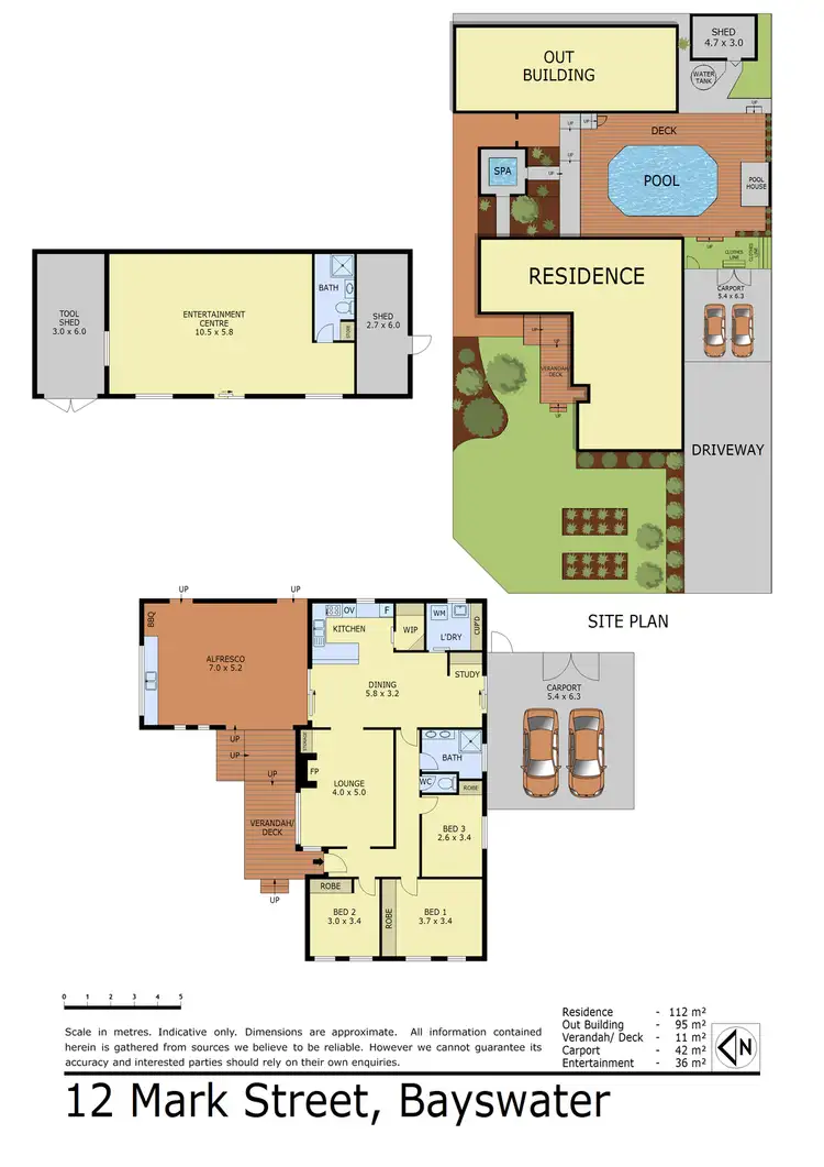 Floorplan of Homely house listing, 12 Mark Street, Bayswater VIC 3153