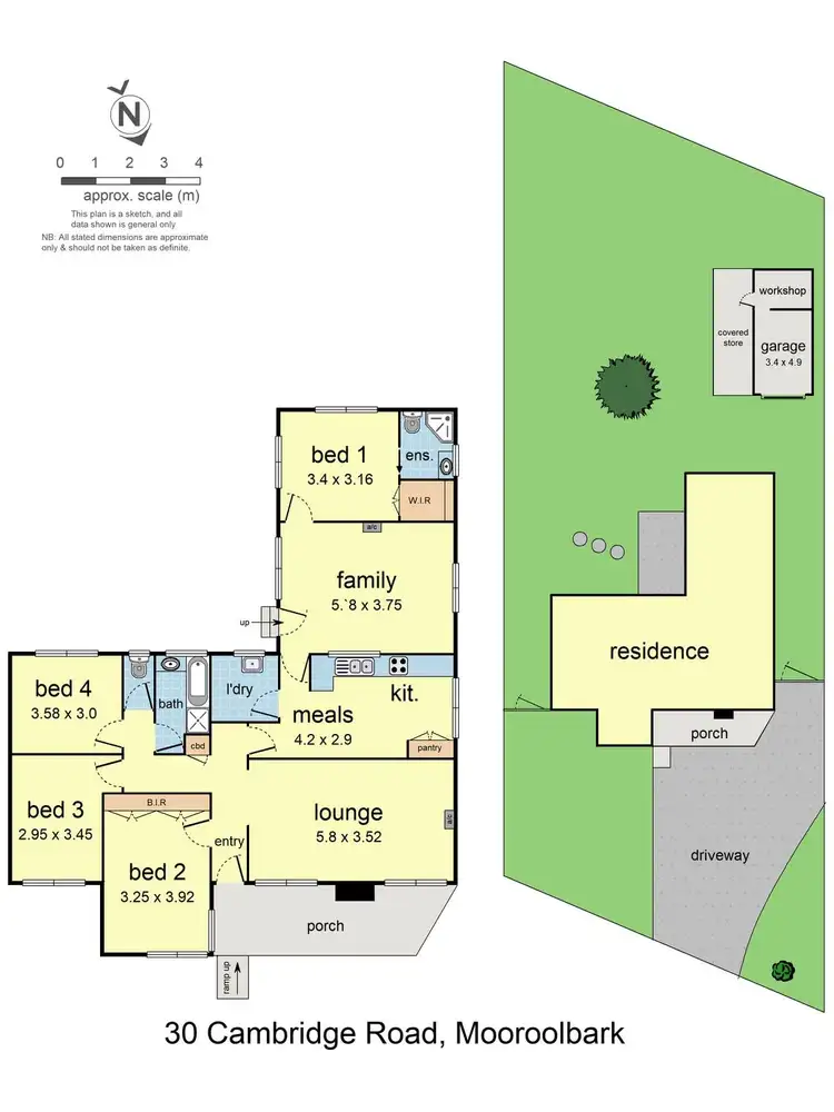 Floorplan of Homely house listing, 30 Cambridge Road, Mooroolbark VIC 3138
