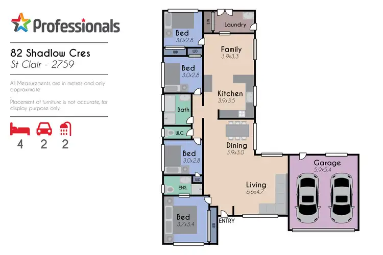 Floorplan of Homely house listing, Address available on request