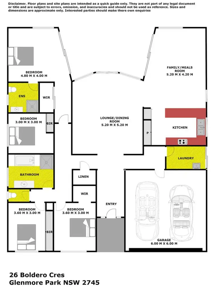 Floorplan of Homely house listing, Address available on request