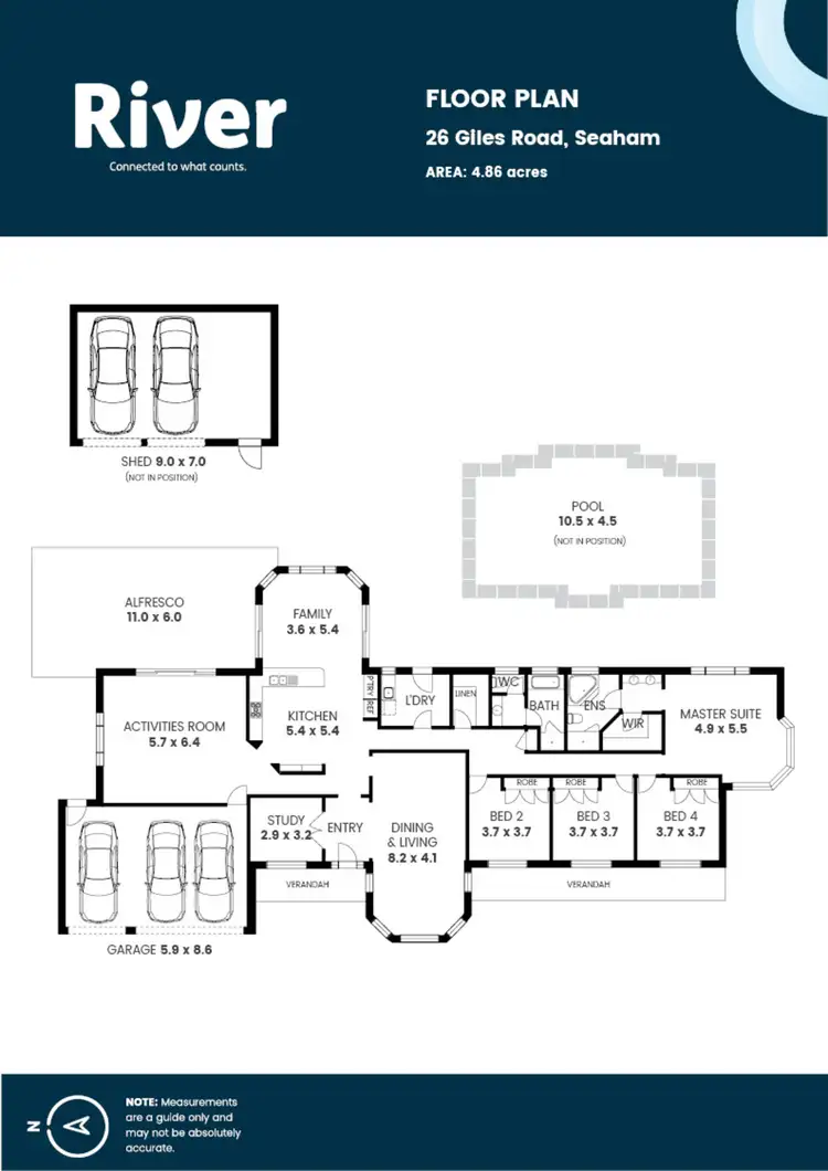 Floorplan of Homely rural property listing, 26 Giles Road, Seaham NSW 2324