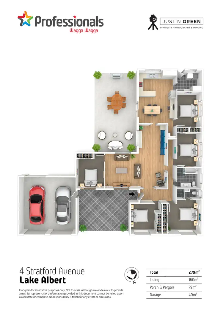 Floorplan of Homely house listing, 4 Stratford Avenue, Lake Albert NSW 2650