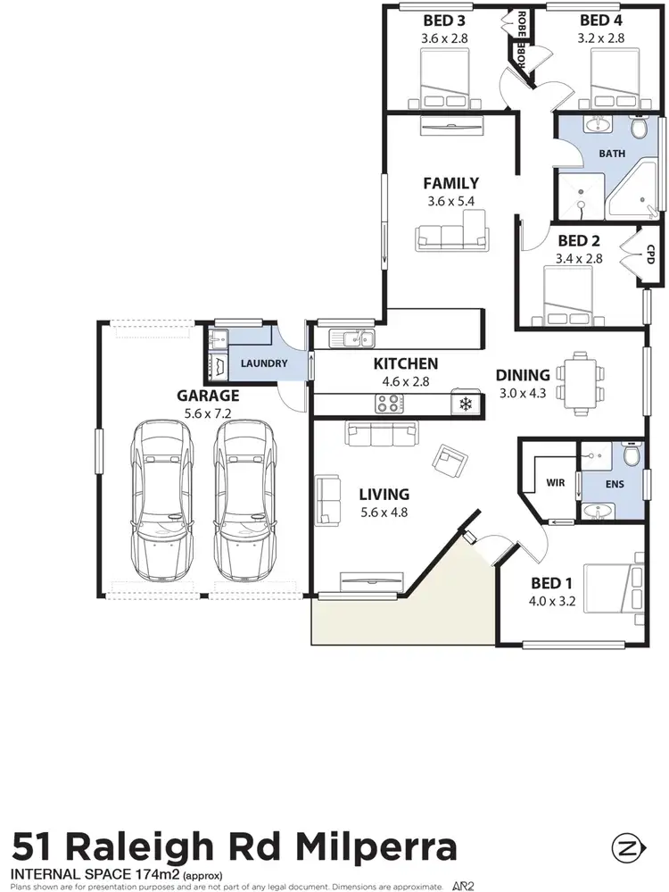 Floorplan of Homely house listing, 51 Raleigh Road, Milperra NSW 2214
