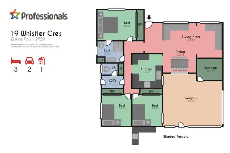 Floorplan of Homely house listing, 19 Whistler Crescent, Erskine Park NSW 2759