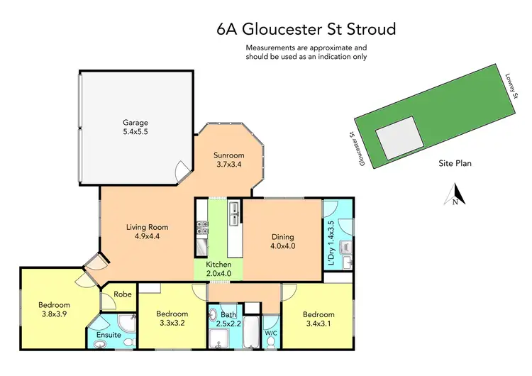 Floorplan of Homely house listing, 6A Gloucester Street, Stroud NSW 2425