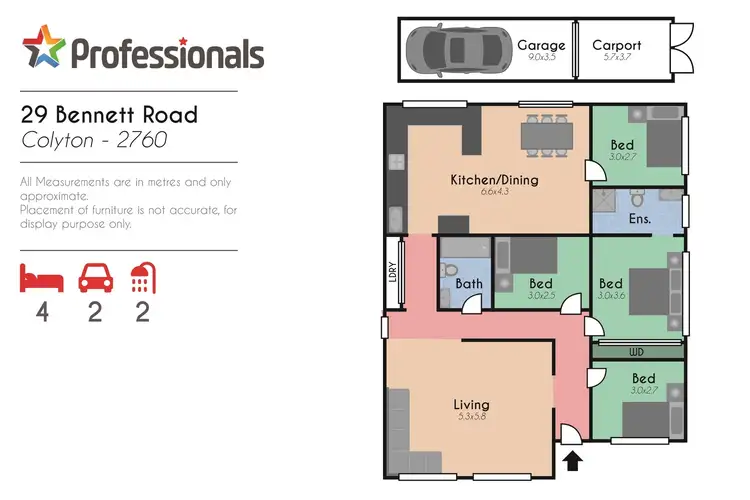 Floorplan of Homely house listing, Address available on request