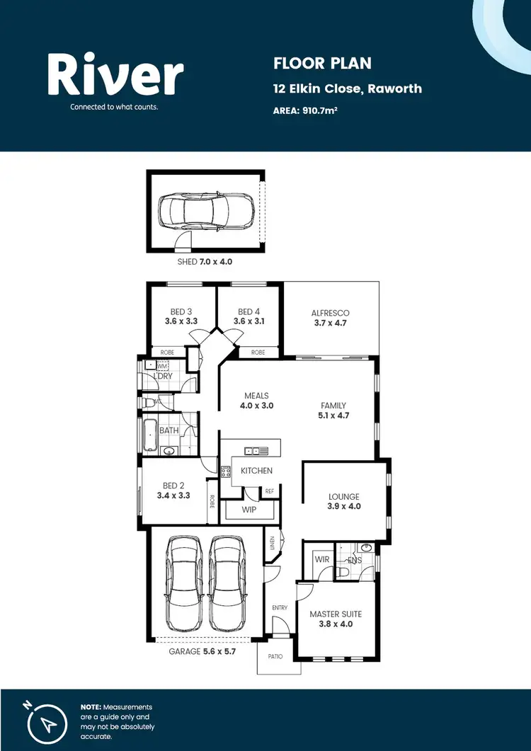 Floorplan of Homely house listing, 12 Elkin Close, Raworth NSW 2321