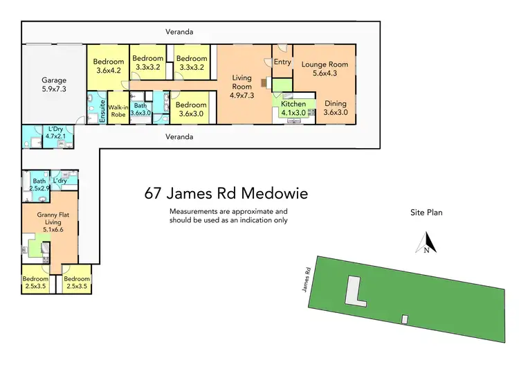 Floorplan of Homely house listing, 67 James Road, Medowie NSW 2318