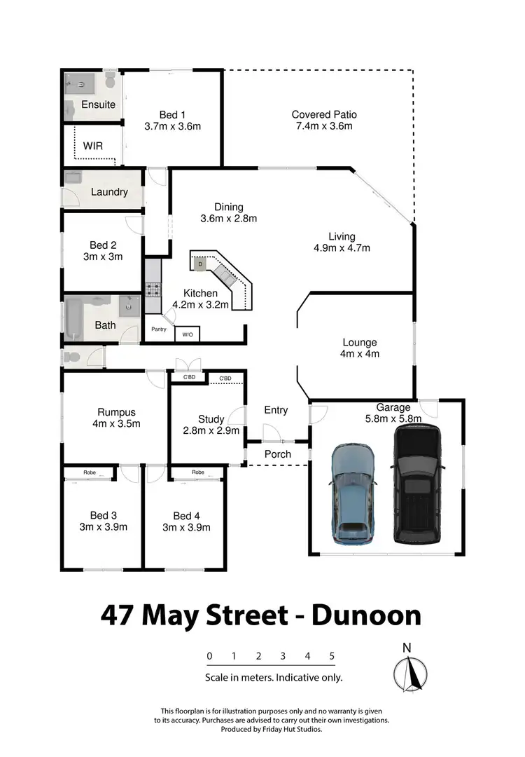 Floorplan of Homely house listing, 47 May Street, Dunoon NSW 2480