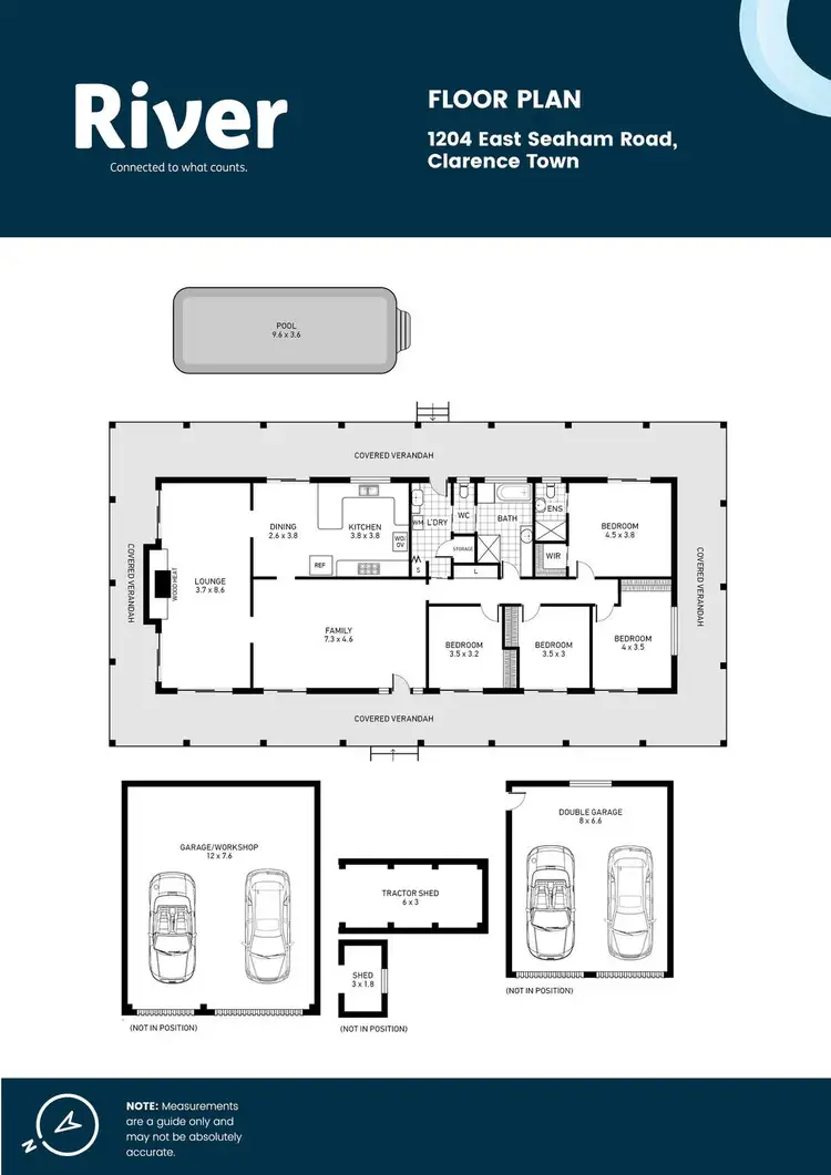Floorplan of Homely other listing, 1204 East Seaham Road, Clarence Town NSW 2321