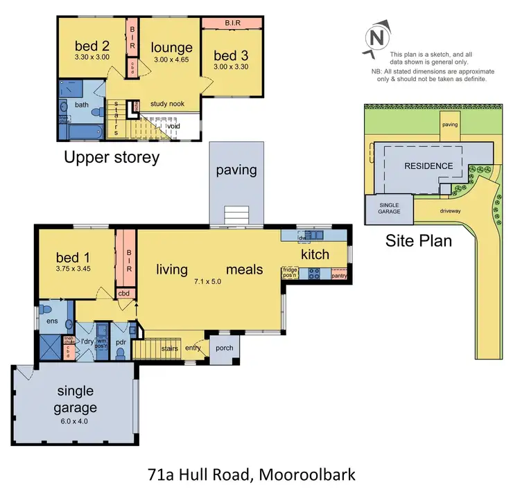 Floorplan of Homely house listing, 2/71 Hull Road, Croydon VIC 3136