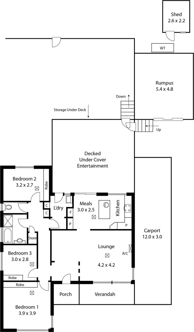 Floorplan of Homely house listing, 3 Onyx Street, Salisbury East SA 5109