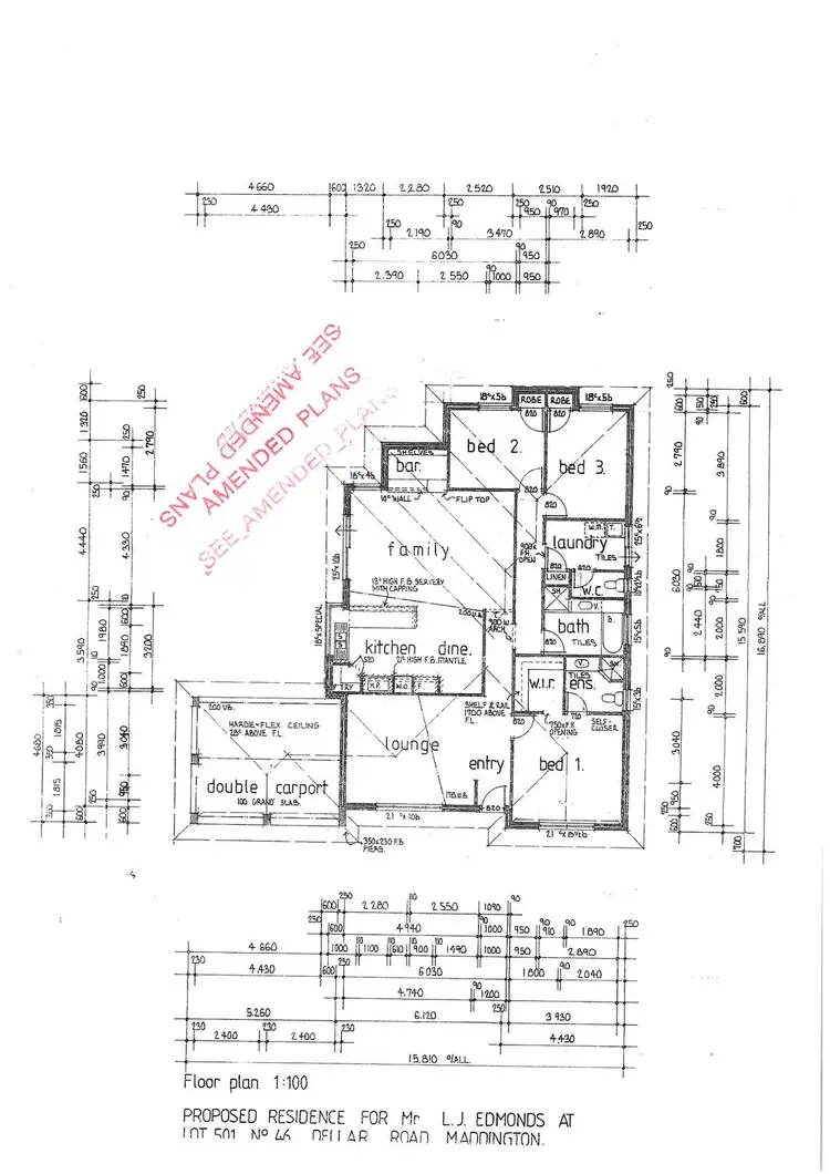 Floorplan of Homely house listing, 44 Dellar Road, Maddington WA 6109