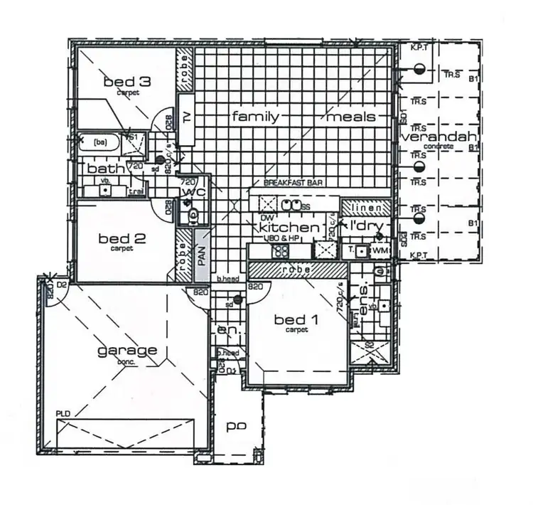 Floorplan of Homely house listing, 31 Springfield Drive, Mildura VIC 3500
