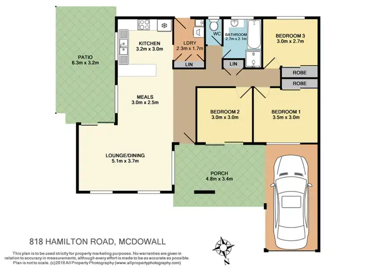 Floorplan of Homely house listing, 818 Hamilton Road, Mcdowall QLD 4053