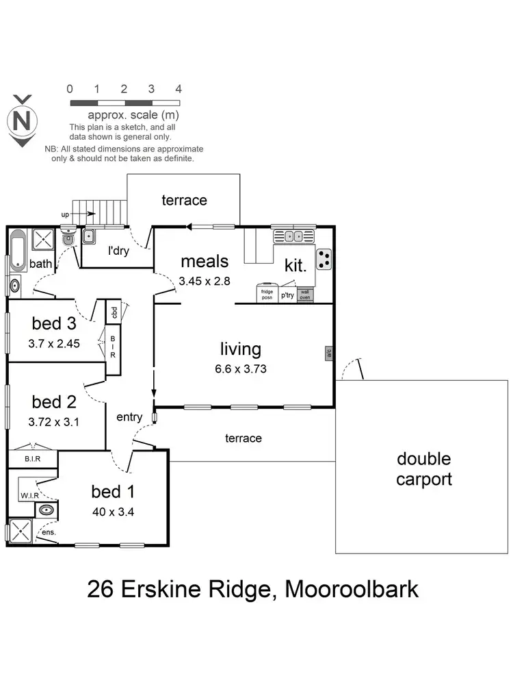 Floorplan of Homely house listing, 26 Erskine Ridge, Mooroolbark VIC 3138