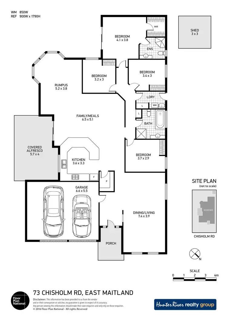 Floorplan of Homely house listing, 73 Chisholm Road, East Maitland NSW 2323