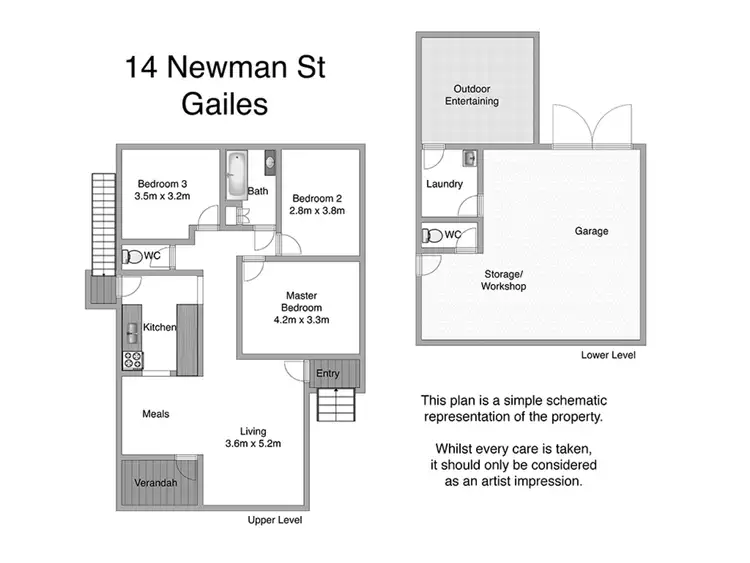 Floorplan of Homely house listing, 14 Newman Street, Gailes QLD 4300