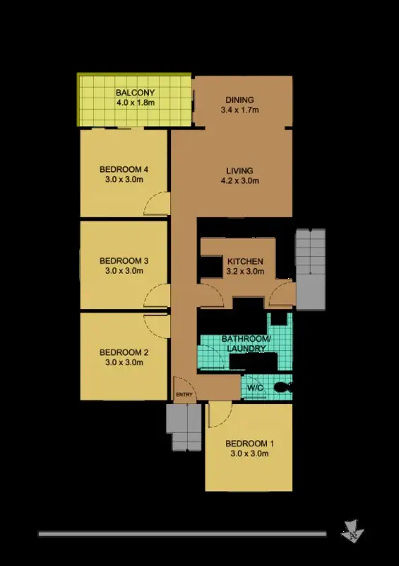 Floorplan of Homely house listing, 54 Bulgonia Road, Brightwaters NSW 2264