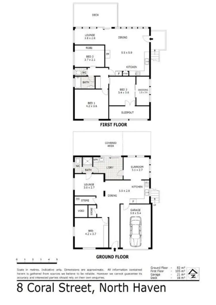 Floorplan of Homely house listing, 8 Coral Street, North Haven NSW 2443