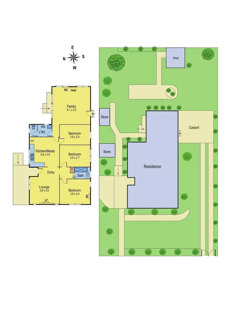Floorplan of Homely house listing, 16 Churchill Square, Colac VIC 3250