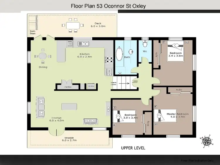 Floorplan of Homely house listing, 53 O'Connor Street, Oxley QLD 4075