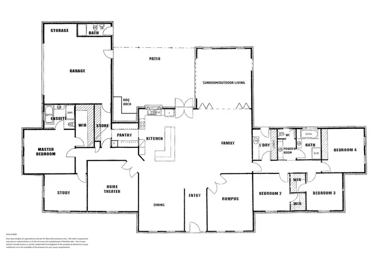 Floorplan of Homely house listing, 11 Grandview Way, Mildura VIC 3500
