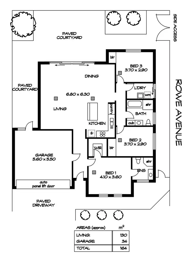 Floorplan of Homely house listing, 9 Link Street, Northfield SA 5085
