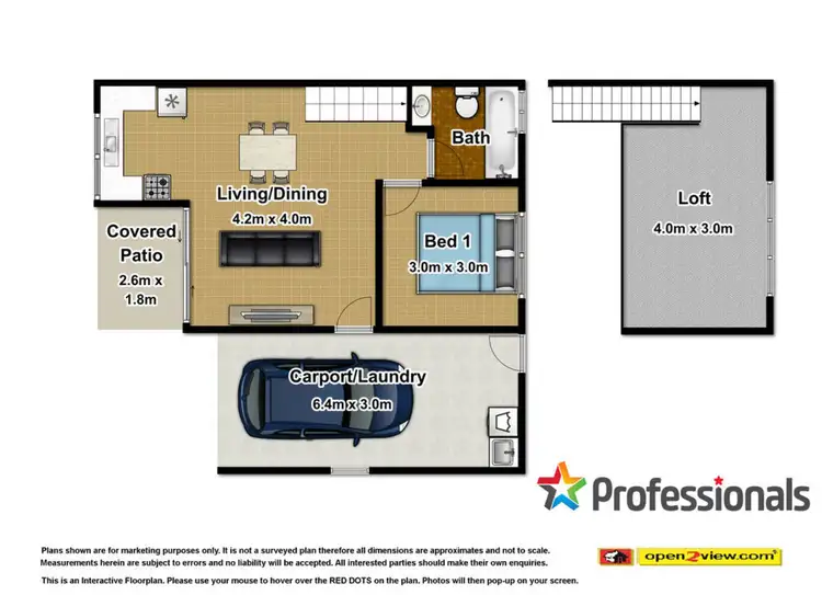 Floorplan of Homely house listing, 1/5 Crathern Close, Edge Hill QLD 4870