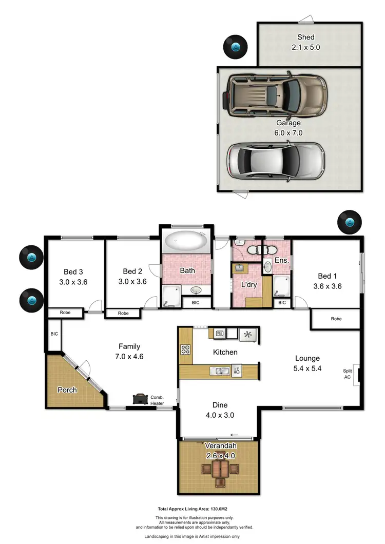 Floorplan of Homely house listing, 106 Arthur Road, Mount Compass SA 5210