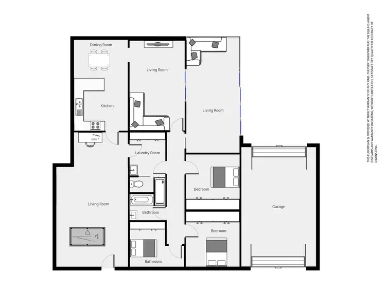 Floorplan of Homely house listing, 26 Campbell Grove, Mildura VIC 3500