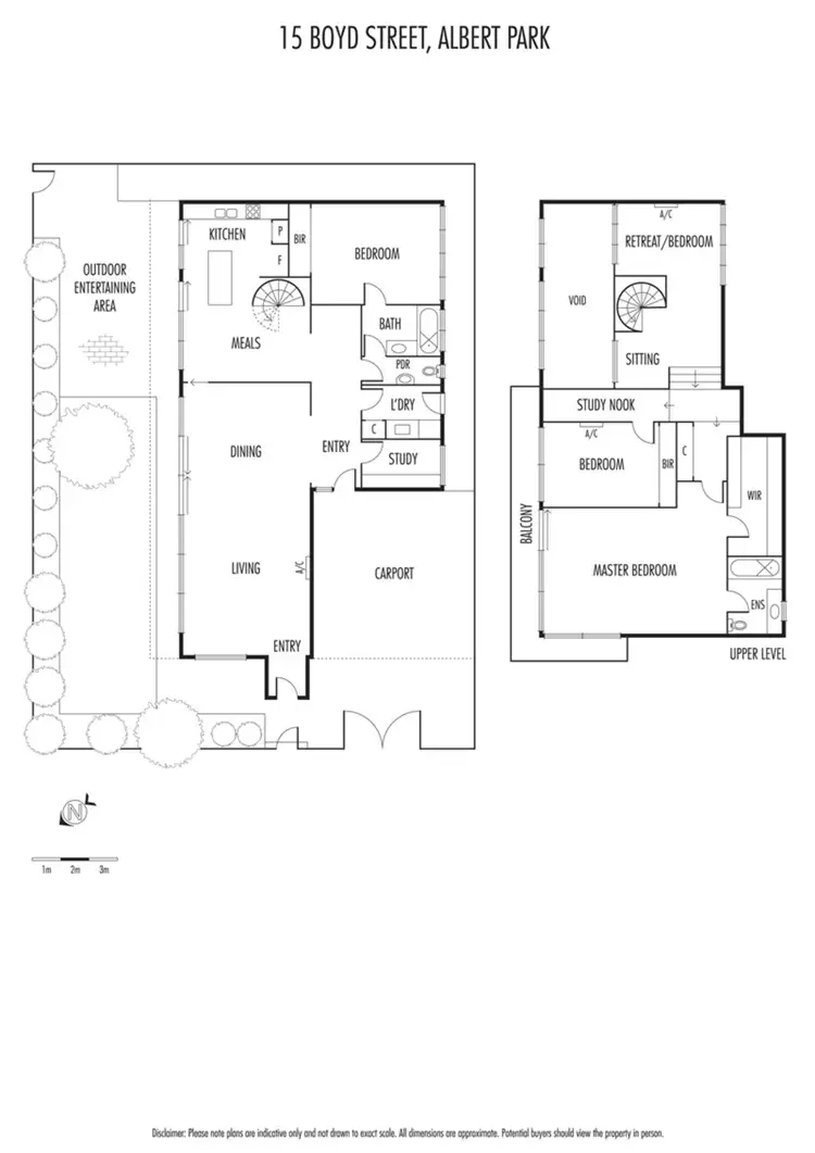 Floorplan of Homely house listing, 15 Boyd Street, Albert Park VIC 3206