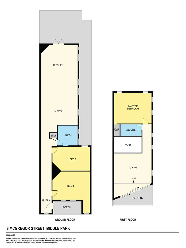 Floorplan of Homely house listing, 8 Mcgregor Street, Middle Park VIC 3206
