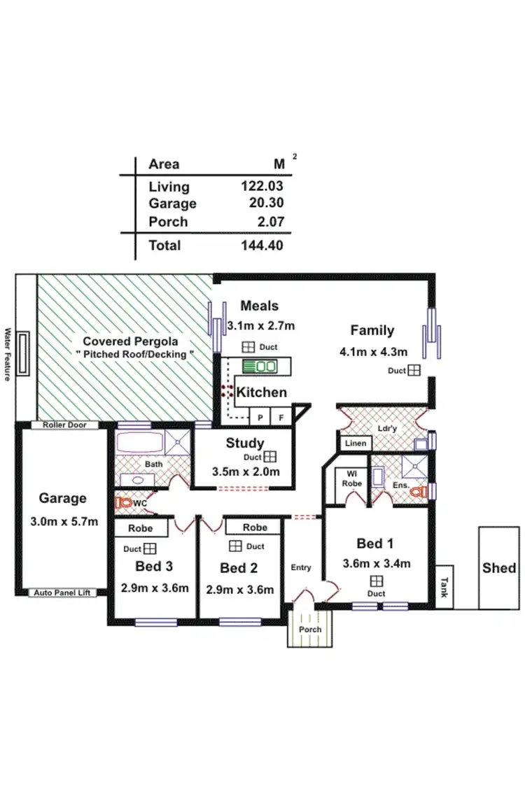 Floorplan of Homely house listing, 67A Kingborn Avenue, Seaton SA 5023