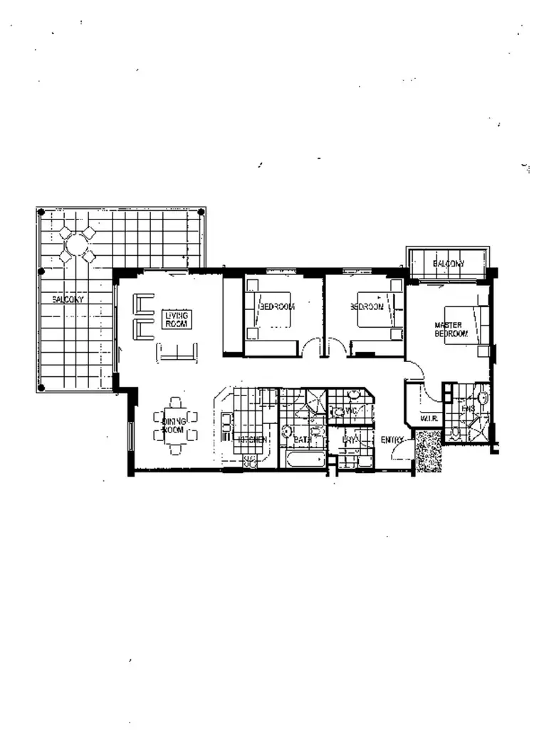 Floorplan of Homely unit listing, 201/20-22 Little Street, Forster NSW 2428