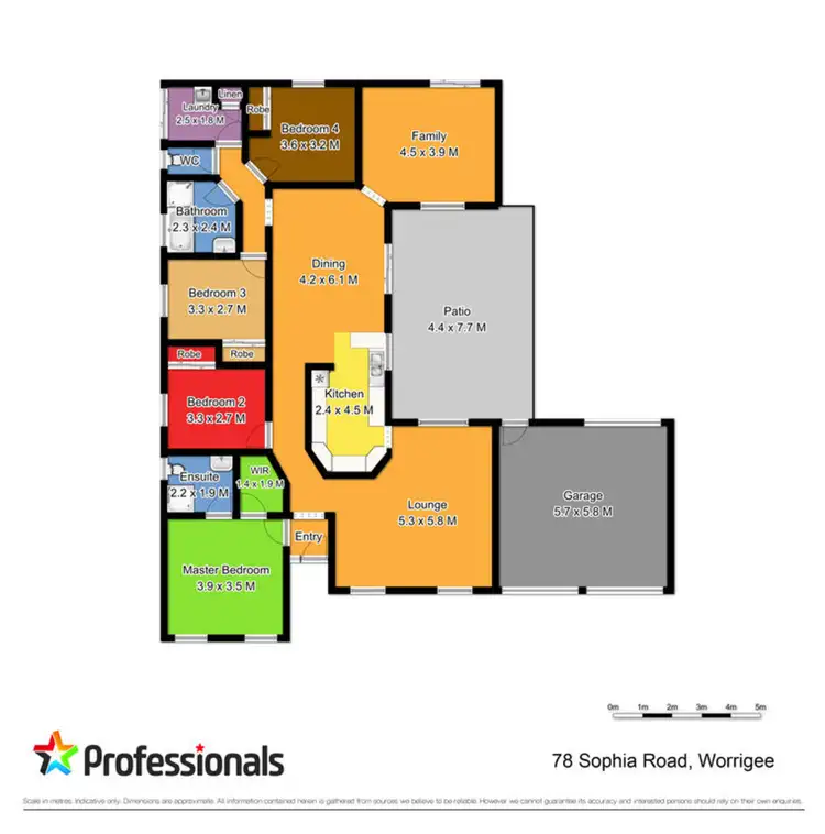 Floorplan of Homely house listing, 78 Sophia Road, Worrigee NSW 2540