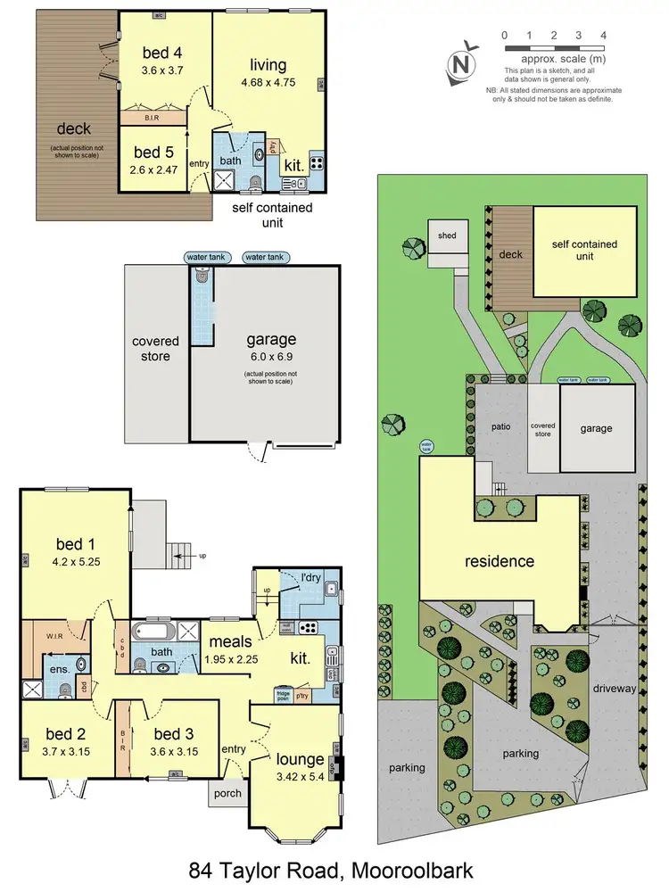 Floorplan of Homely house listing, 84 Taylor Road, Mooroolbark VIC 3138