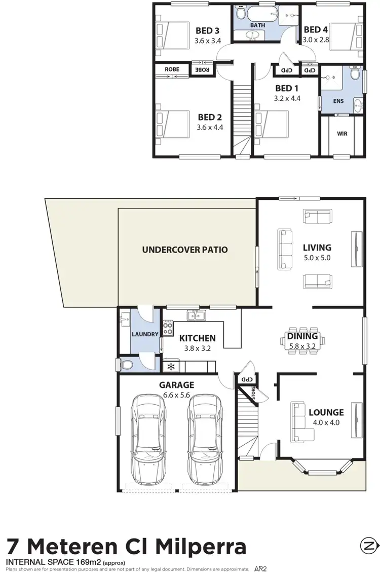 Floorplan of Homely house listing, 7 Meteren Close, Milperra NSW 2214