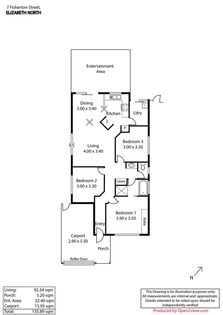 Floorplan of Homely house listing, 7 Fisherton Street, Elizabeth North SA 5113