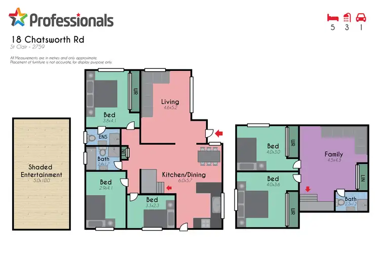Floorplan of Homely house listing, 18 Chatsworth Road, St Clair NSW 2759