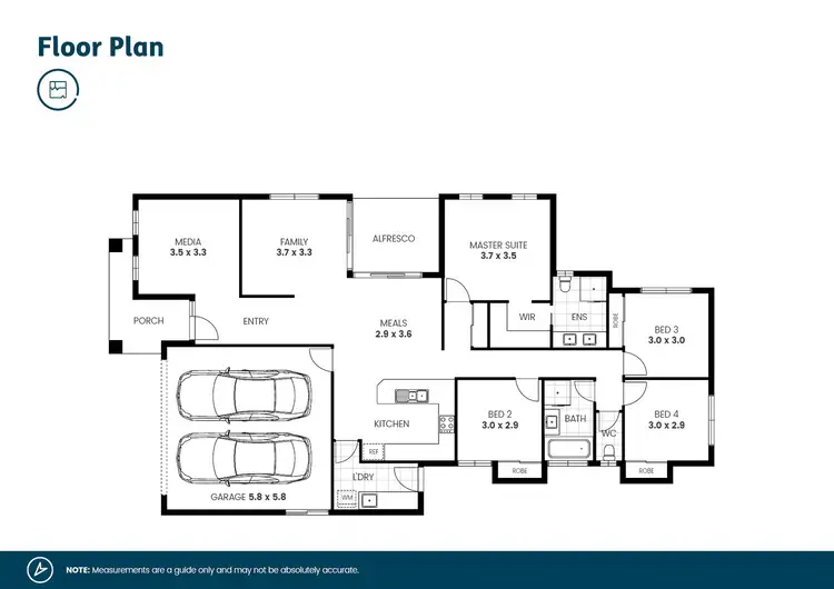 Floorplan of Homely house listing, 34 Crestview Street, Gillieston Heights NSW 2321