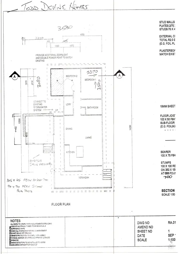 Floorplan of Homely rural property listing, 1556 Maroondah Highway, Buxton VIC 3711