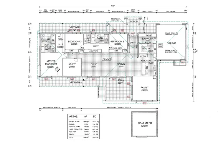 Floorplan of Homely rural property listing, 11 Buxton Rise, Buxton VIC 3711